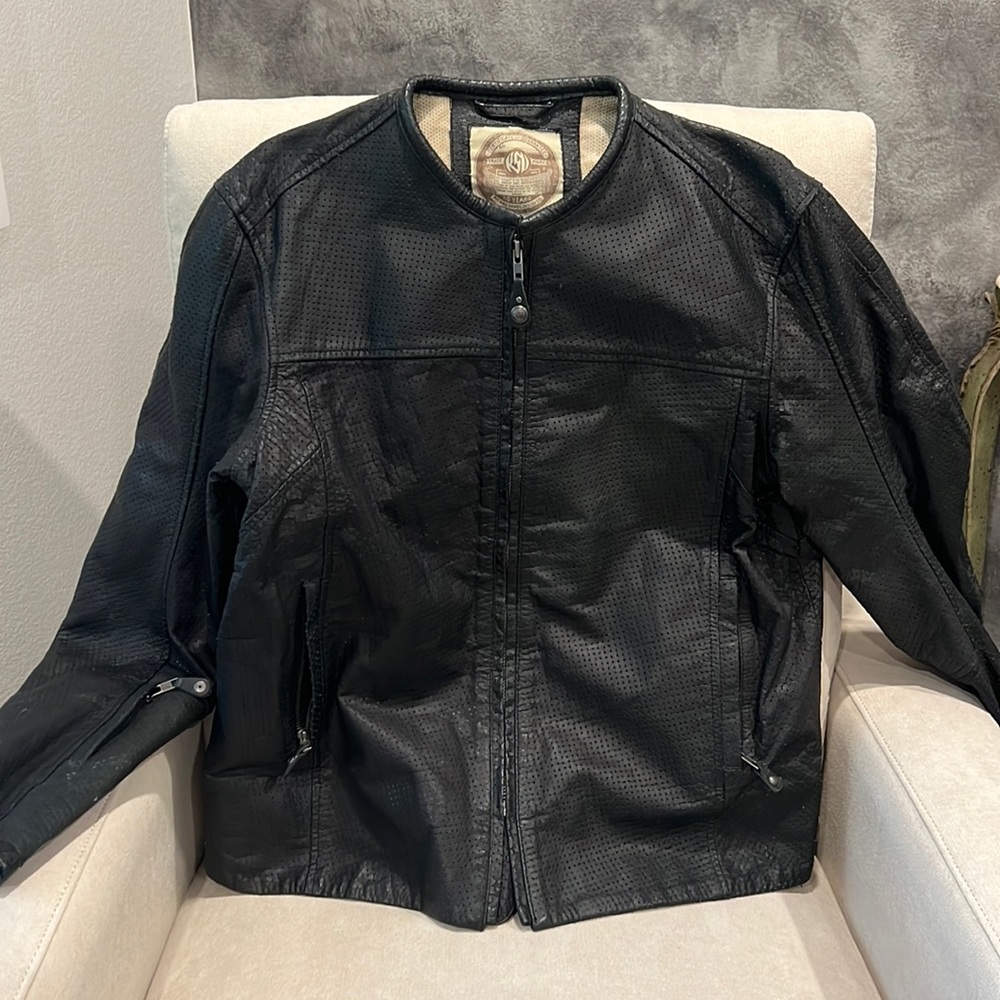 Roland Sands Leather riding jacket